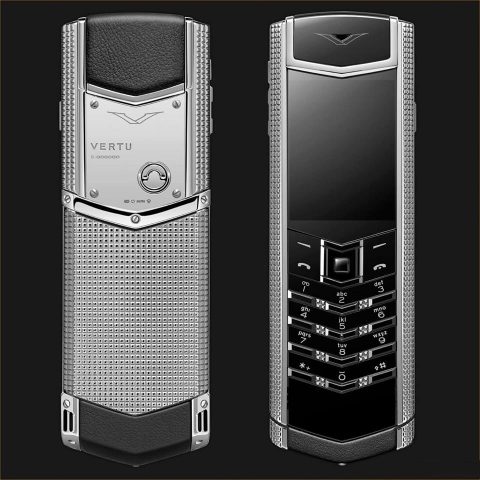 Điện thoại Vertu Claud De Pari S silver cao cấp F2