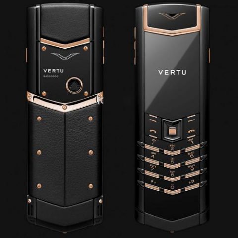 Vertu Signature S Limited Black Red Gold Chính Hãng Độ Vỏ